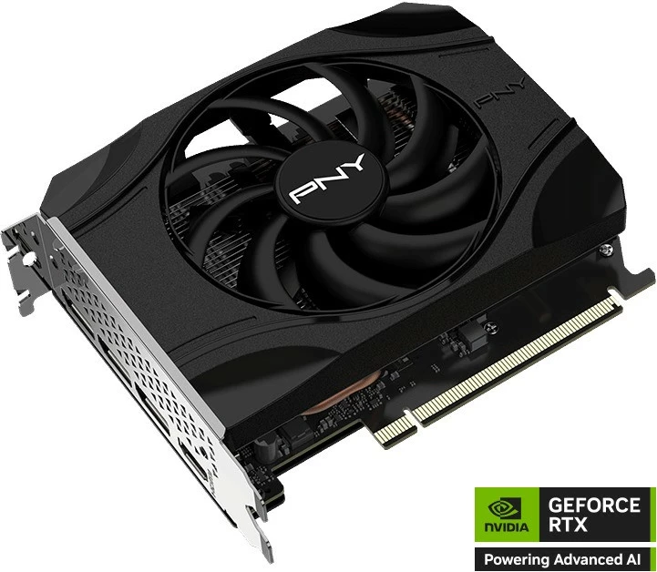 Kartelë grafike, PNY, GeForce RTX 5050 VCG50508SFXPB1, 8GB GDDR6, 128-bit, PCIe 5.0 x8, 1 ventilator