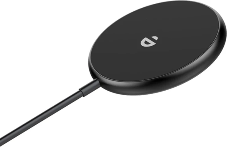 Karikues wireless magnetik 3-në-1 Choetech T697-F, USB-C, i zi