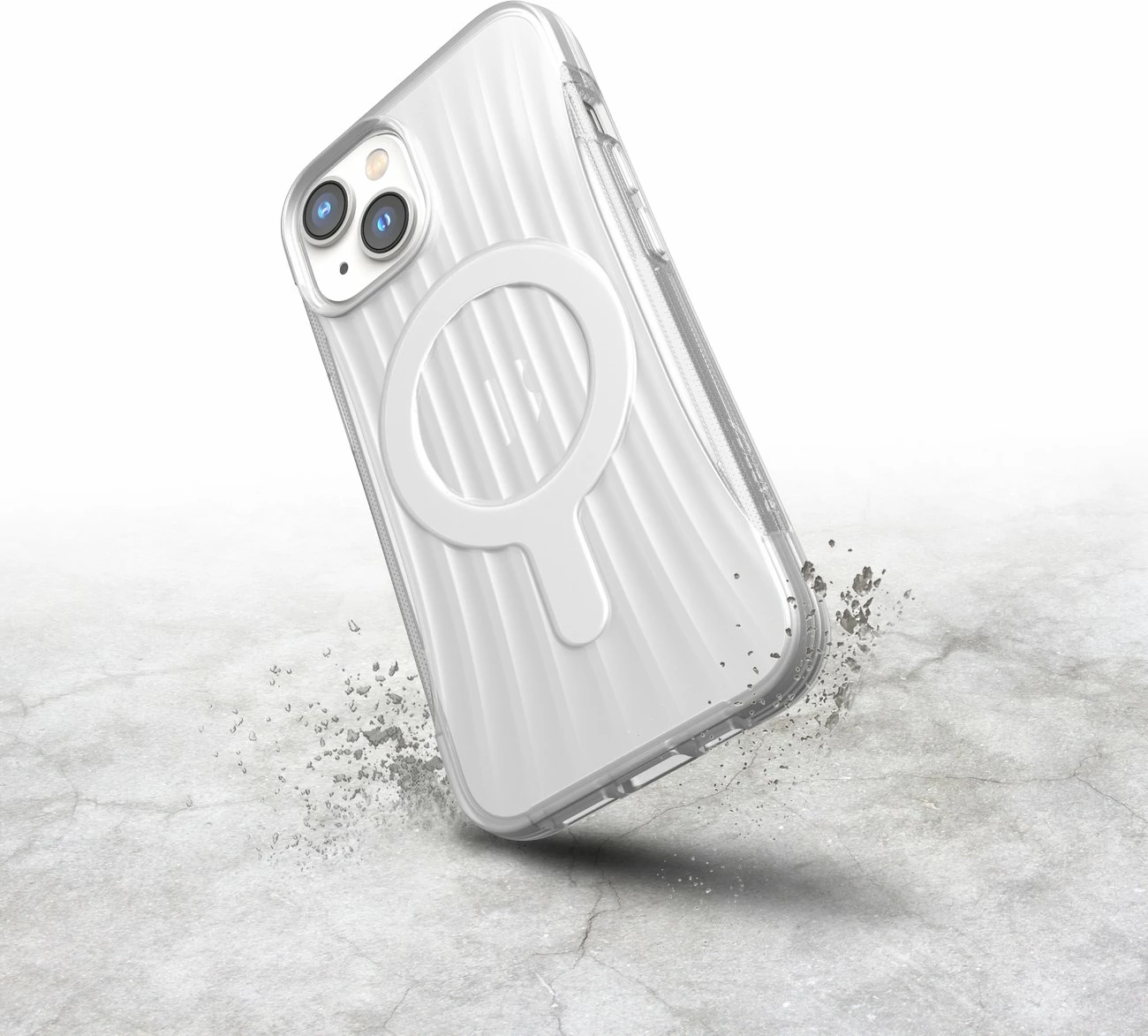 Mbështjellës Raptic X-Doria Clutch Case për iPhone 14 me MagSafe, Transparent