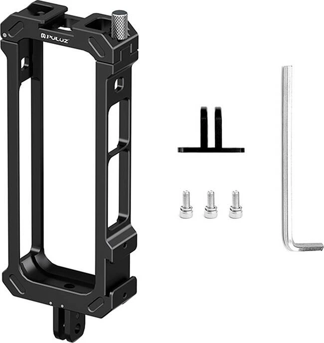 Mbështjellës metalik Puluz PU941B me adapter tripod për Insta360 X4, zi