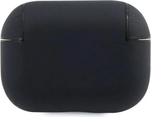 Mbështjellës BMW për AirPods Pro, lëkurë natyrale, granat/navy