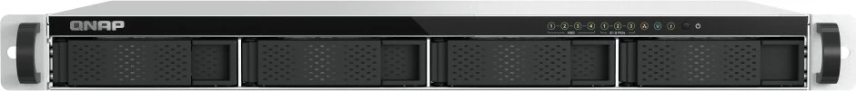 NAS QNAP TS-765eU-8G, 1U rack, 4-bay, Intel Atom x7405C, 8GB RAM, e zezë