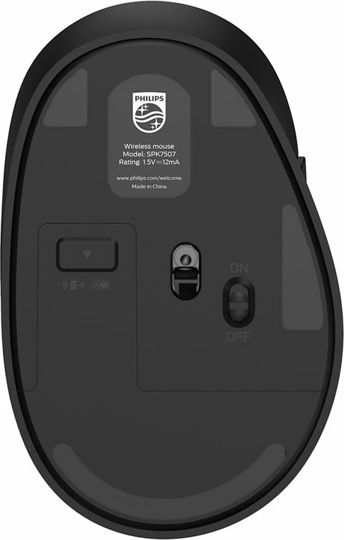Maus Philips SPK7507 wireless, 3200 DPI, i zi
