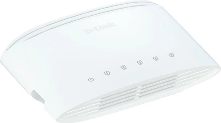 Switch D-Link DGS-1005D 5 porta Gigabit 10/100/1000 Mbps, fanless