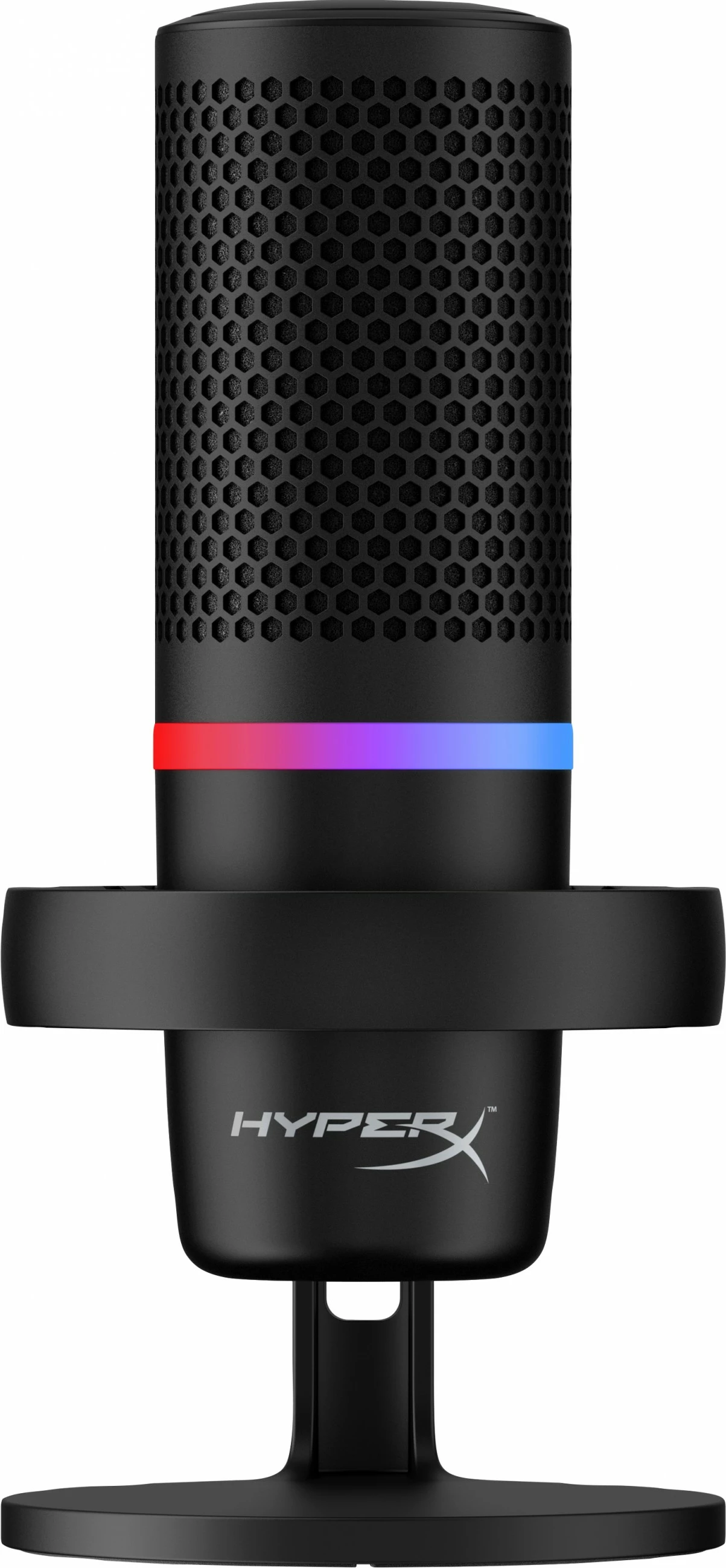 Mikrofon USB HP HyperX DuoCast, 24-bit, 96kHz, RGB, i zi