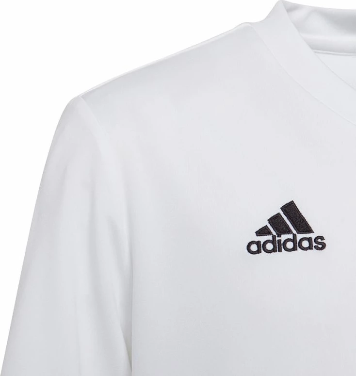 Fanellë futbolli për fëmijë adidas, e bardhë