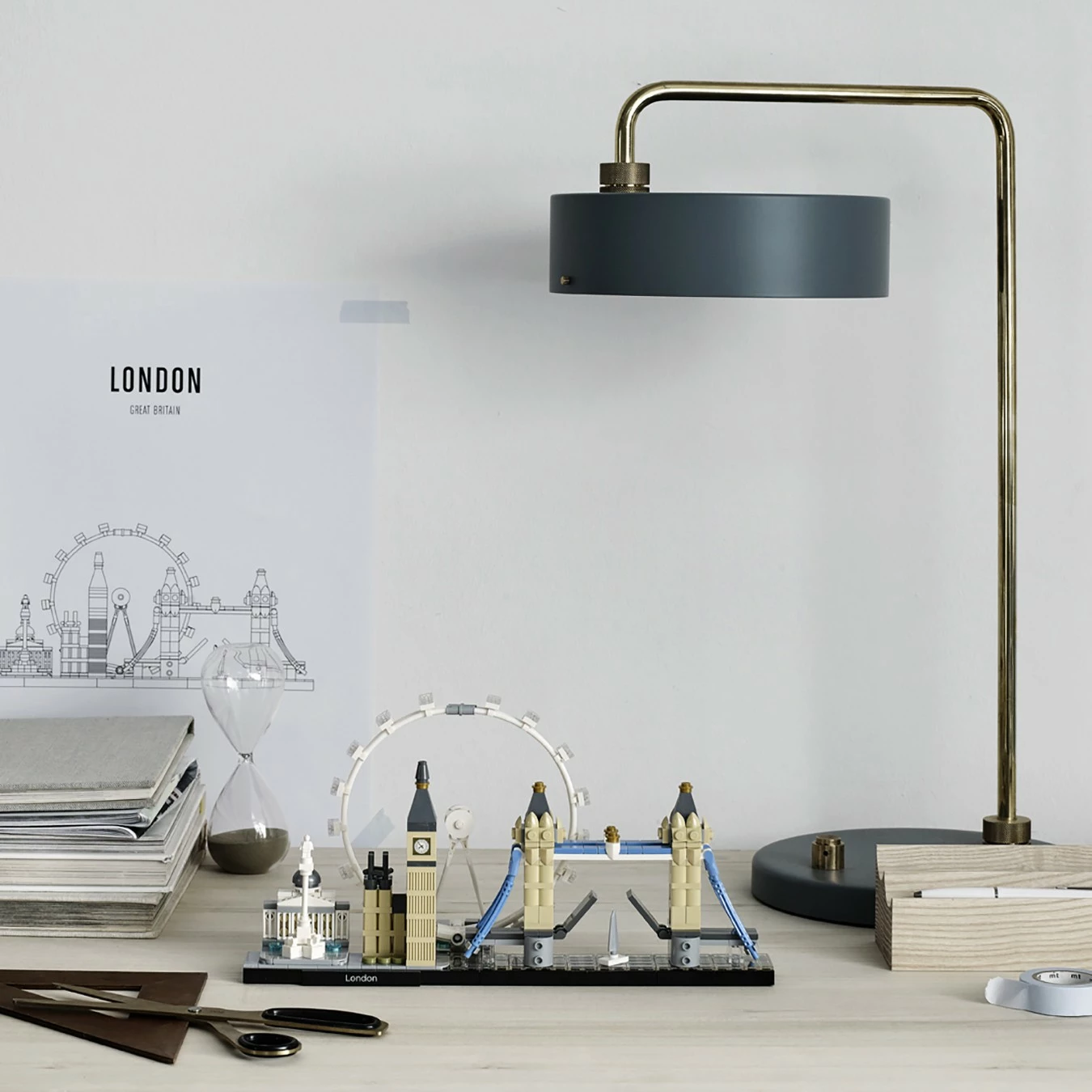 Set ndërtimi LEGO Architecture London 21034, 468 pjesë, shumëngjyrësh