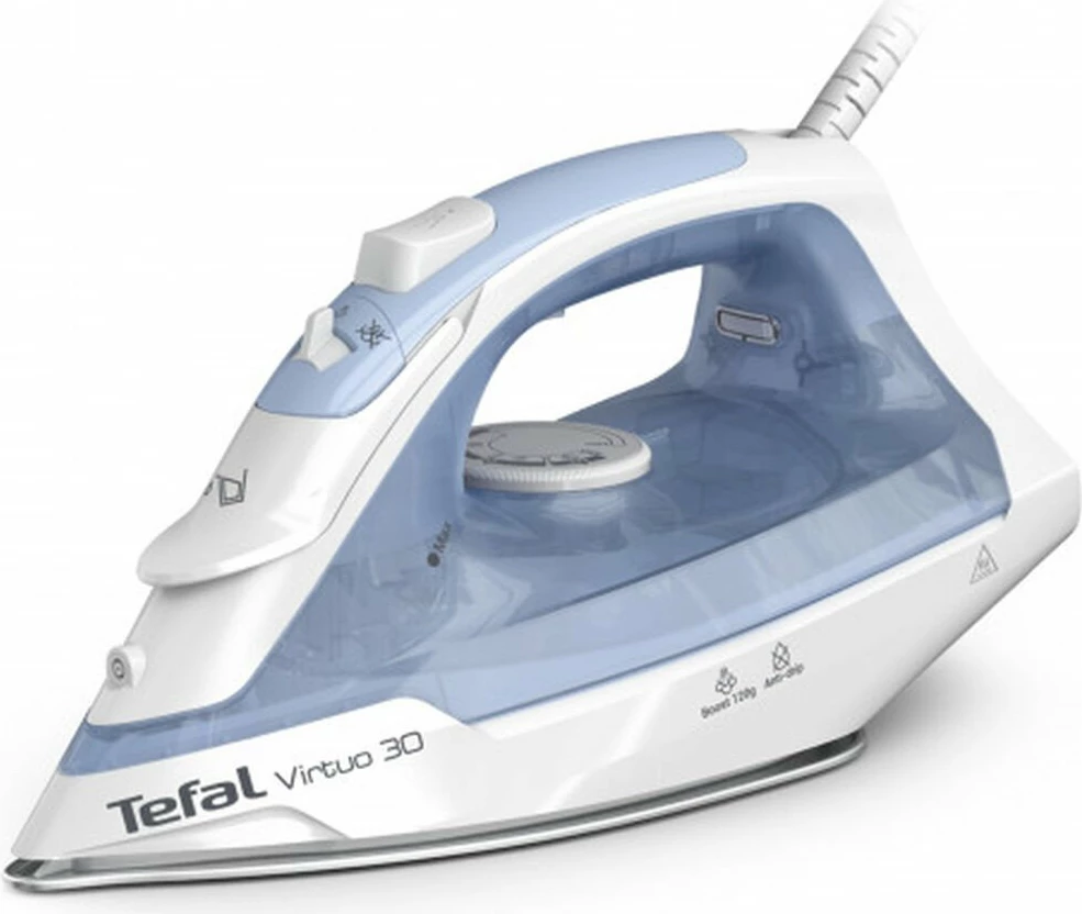 Hekur me avull Tefal Virtuo 30 FV2C41 2000 W, i bardhë