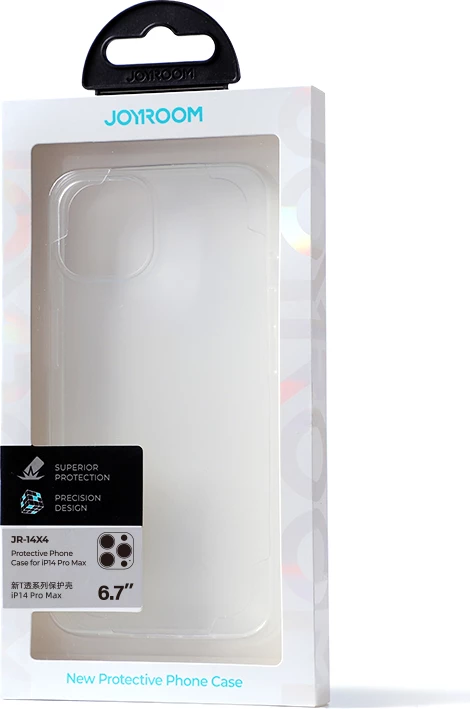 Mbështjellës Joyroom JR-14X4 për iPhone 14 Pro Max, Transparent