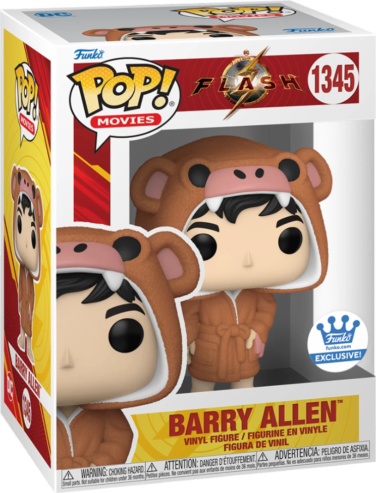 Figurë koleksionuese Funko Pop Movies The Flash Barry in Monkey Robe (SP), kafe
