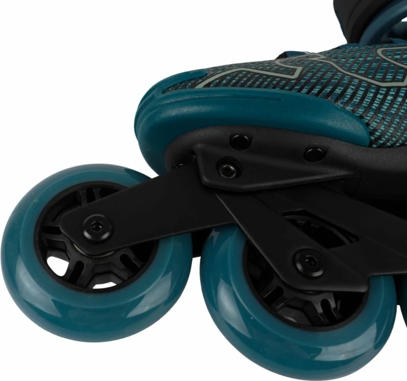 Rollera për femra Roces R-Evo 84 W 400905 0003, të zeza-blu-gjelbër