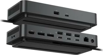 Stacion dokimi Thunderbolt 4, Dell ProSmartDock SD25 (DELL-SD25TB4 / DELLSD25TB4), 130 W, zi