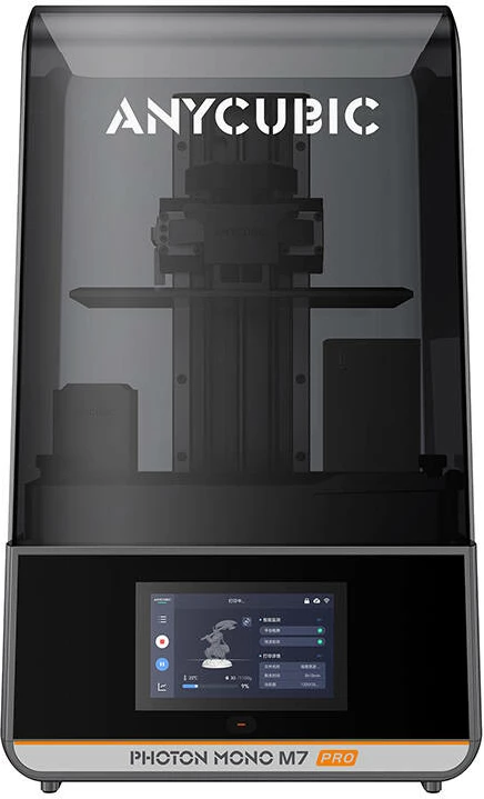 Printer 3D Anycubic Photon Mono M7 Pro, LCD, hapësirë pune 223x126x230 mm, i zi