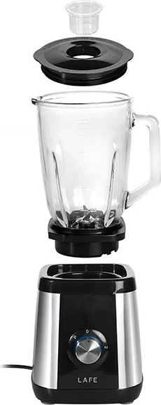Blender Lafe PowerMix, 1.5L, 600W, gotë xhami, zi-argjendtë