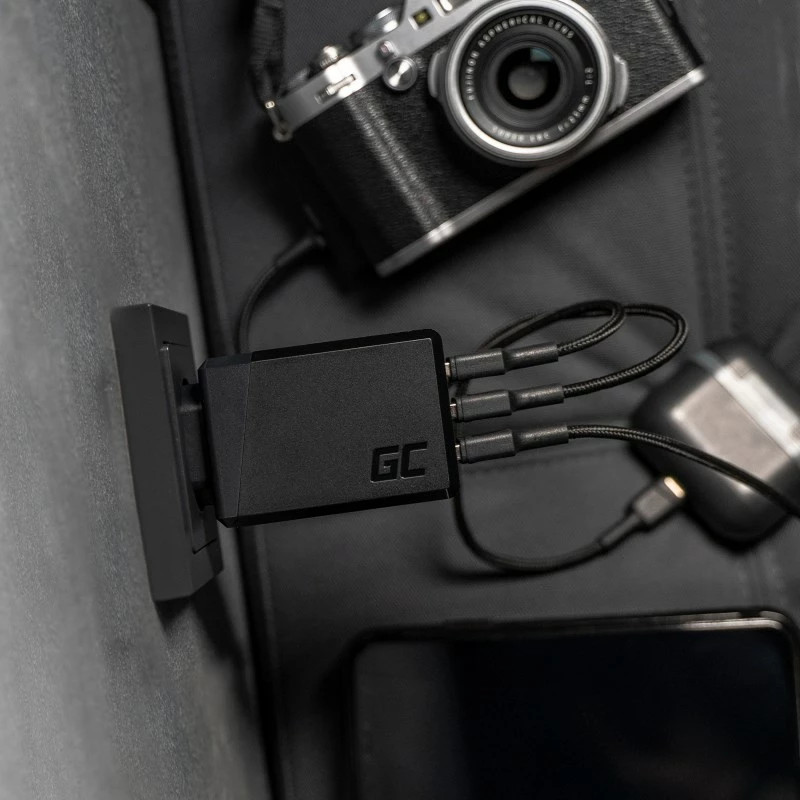 Karikues për pajisje mobile Green Cell CHARGC03, i zi