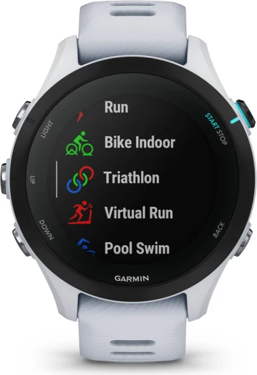 Smartwatch Garmin Forerunner® 255S Music, Powder Grey, 41 mm