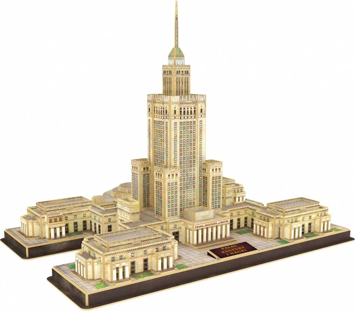 Puzzle 3D Cubic Fun Palace of Culture and Science 144 pjesë