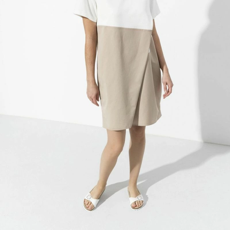 Papuqe femra Birkenstock, të bardha