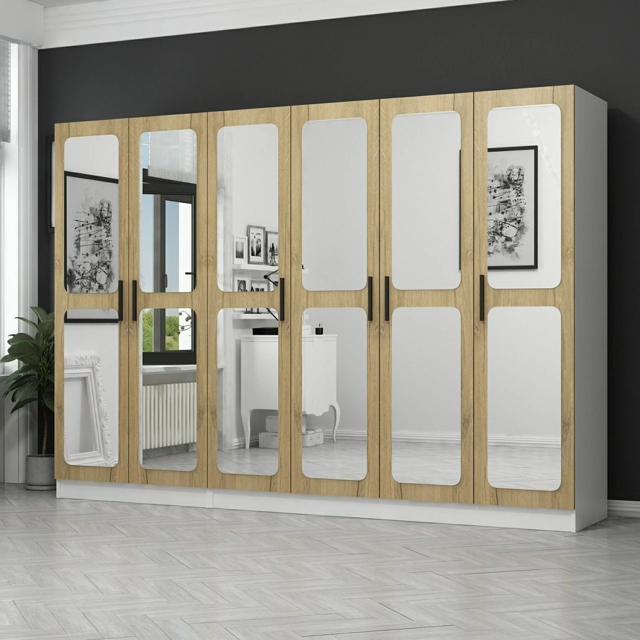 Dollap Skye Decor, ngjyrë arre, 2716