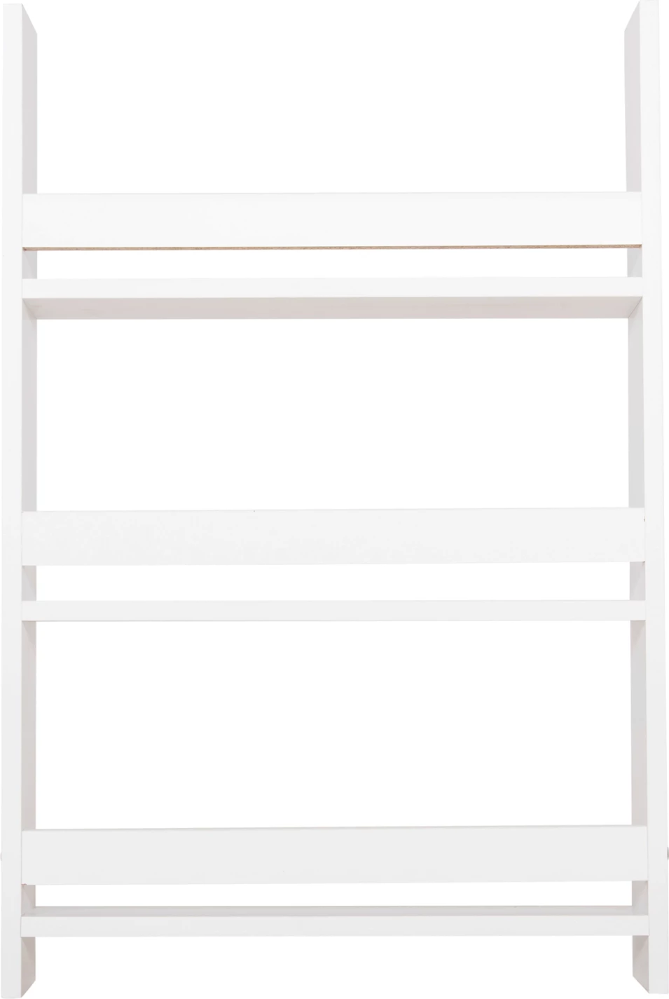 Raft muri SANI FH18223.01 melaminë, ngjyrë bardhë, 60x10x90H cm (3 rafte)