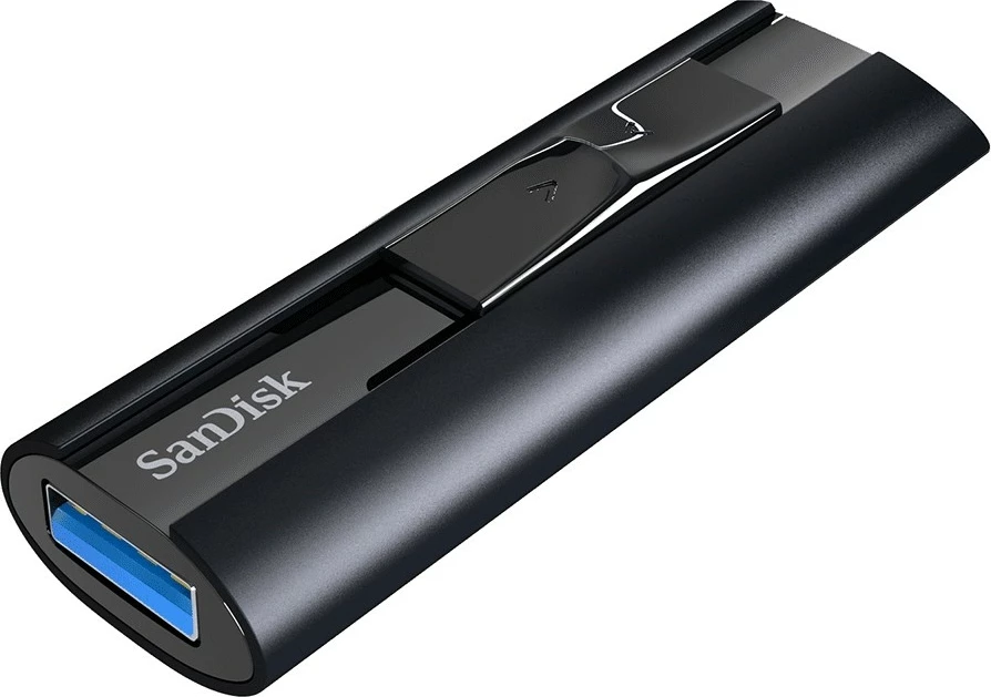USB SanDisk Extreme PRO, 512 GB, USB Type-A, 3.2 Gen 1, e zezë
