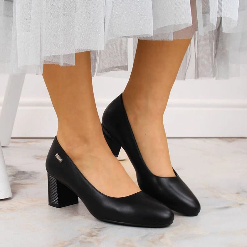 Këpucë Sergio Leone femra, të zeza