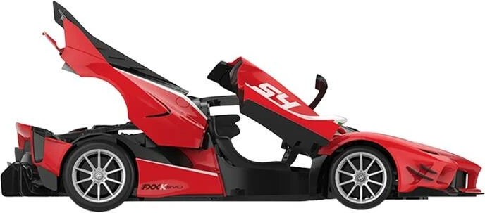 Makine me telekomandë RASTAR Ferrari FXXK 1:18 për vetë-montim, e kuqe