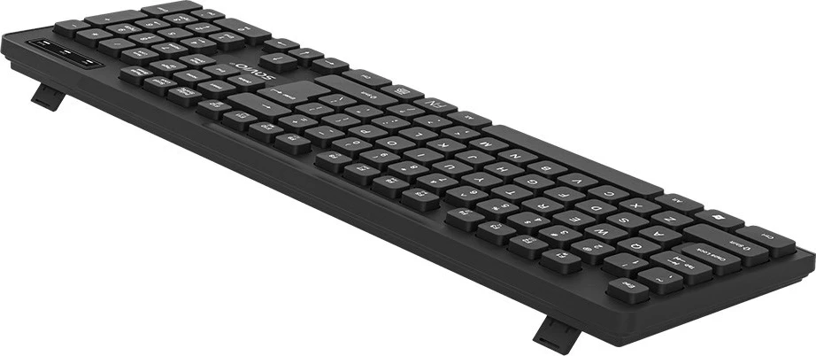 Tastierë Savio KB-02, wireless, QWERTY, e zezë