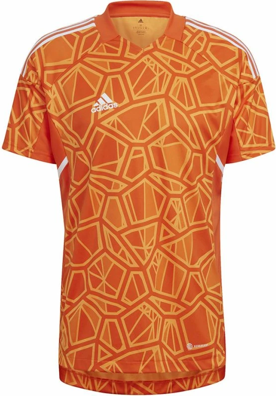 Fanellë adidas Condivo 22 për portier, me mëngë të shkurtra, portokalli