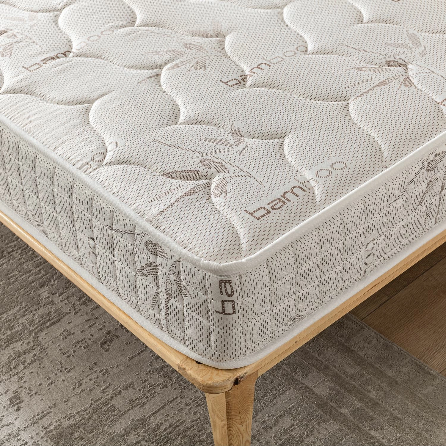 Dyshek ekonomik Skye Decor, ngjyrë kafe e çelët, 100x200 cm