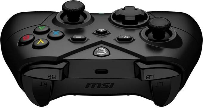 Kontroller MSI Force GC300 wireless, për PC/Android, i zi