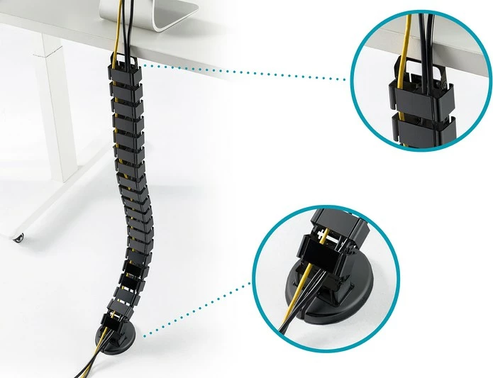 Organizues kabllosh Digitus DA-90505, 1.3m, i zi