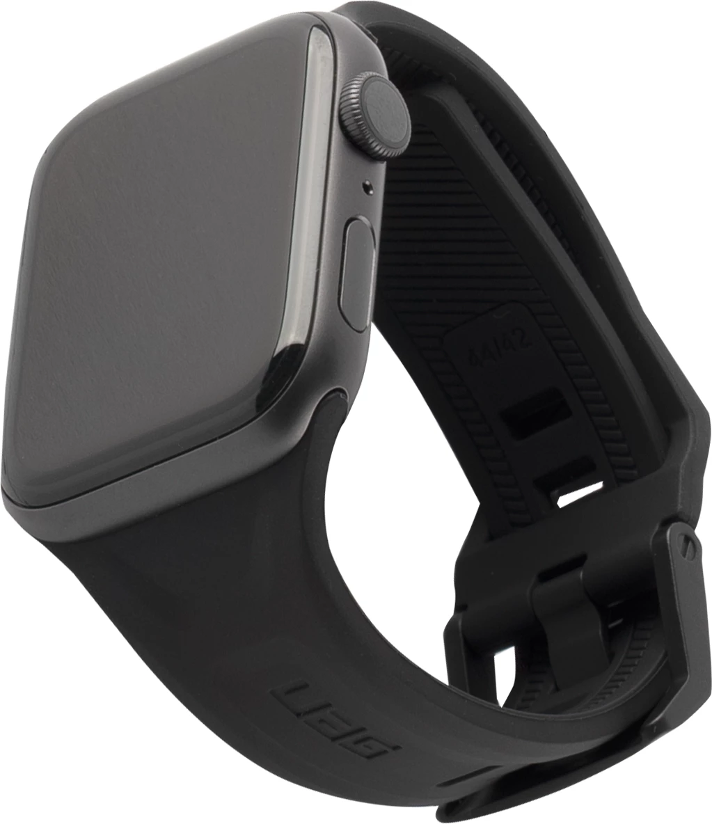 Rrip UAG Scout për Apple Watch 1/2/3 (42mm), 4/5/6 (44mm), i zi