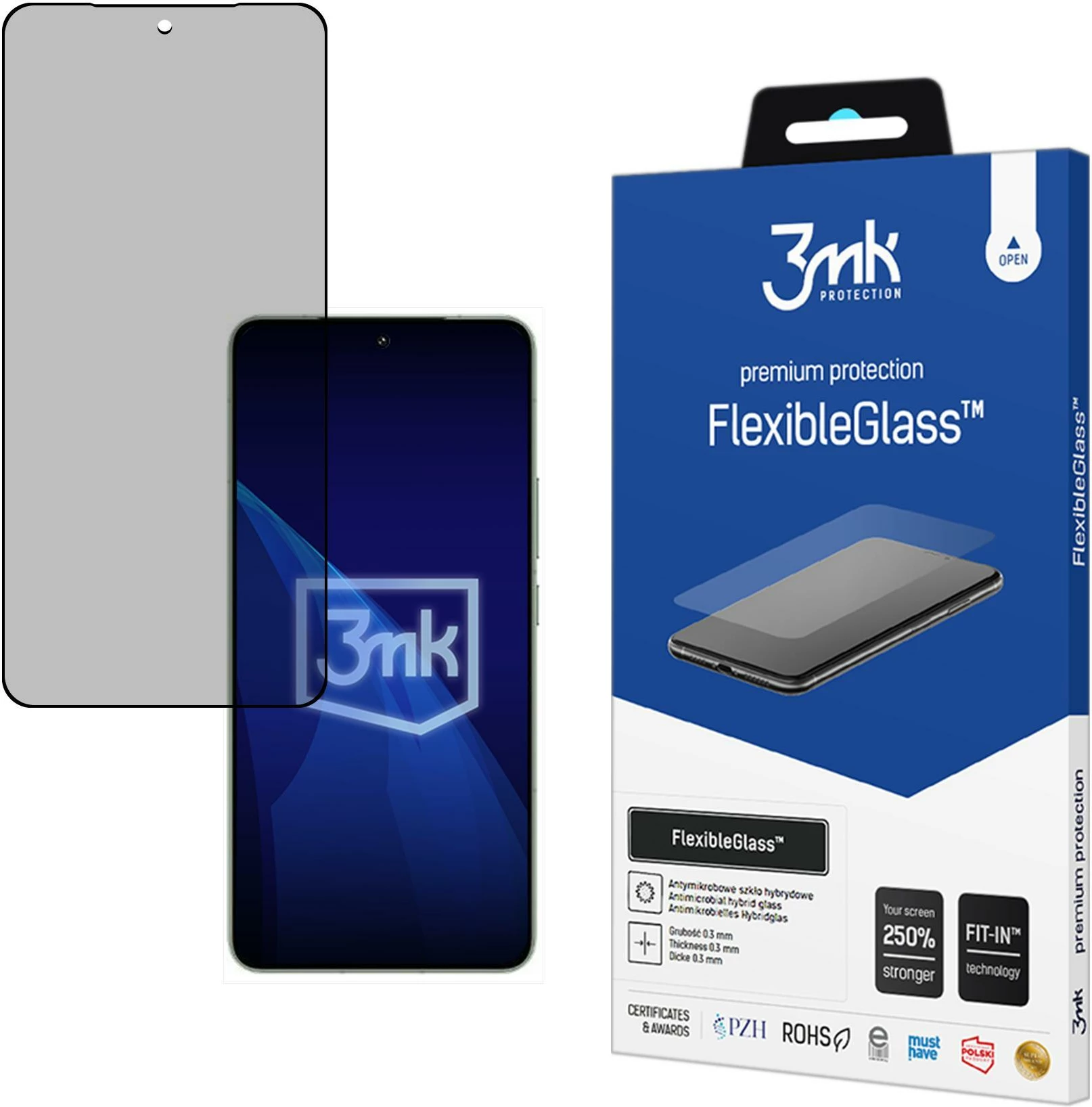 Mbështjellës xhami hibrid 3mk FlexibleGlass për IQOO 13 5G
