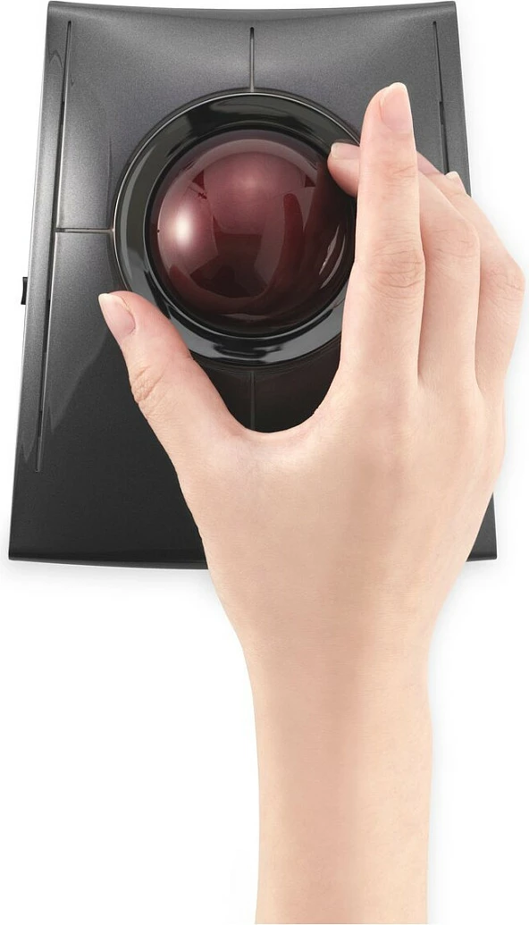 Trackball Kensington SlimBlade Pro, wireless + Bluetooth + USB, 1600 DPI, i zi