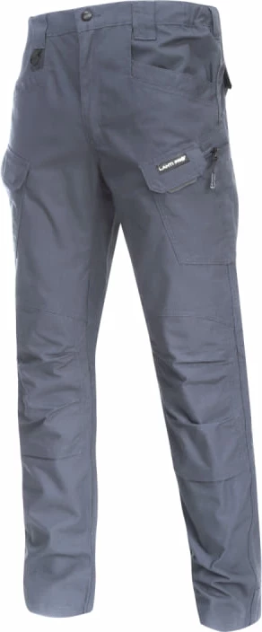 Pantallona cargo LAHTI PRO L4053301 rip-stop 65% poliester/35% pambuk 255 g/m², gri, me lidhëse