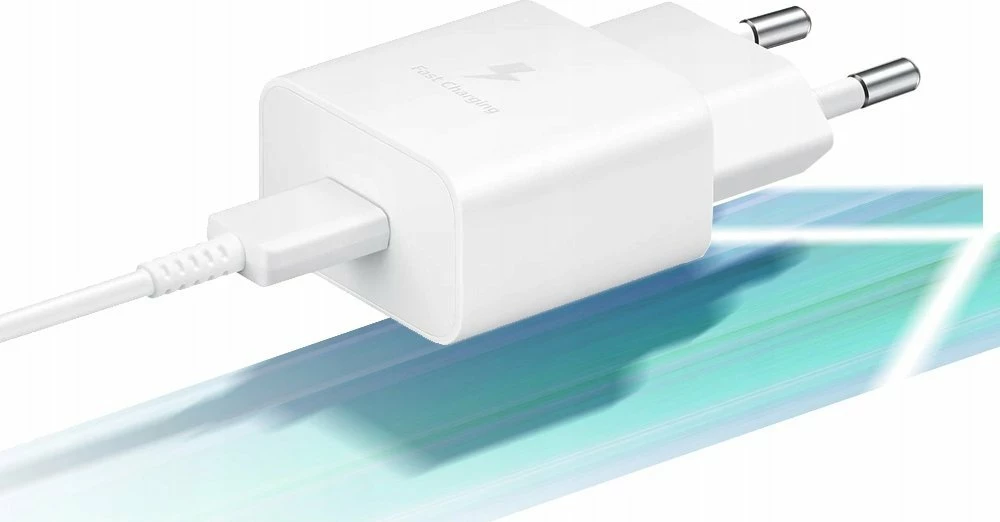 Karikues Samsung EP-TA2510 25W 1x USB-C 3A GaN, i bardhë