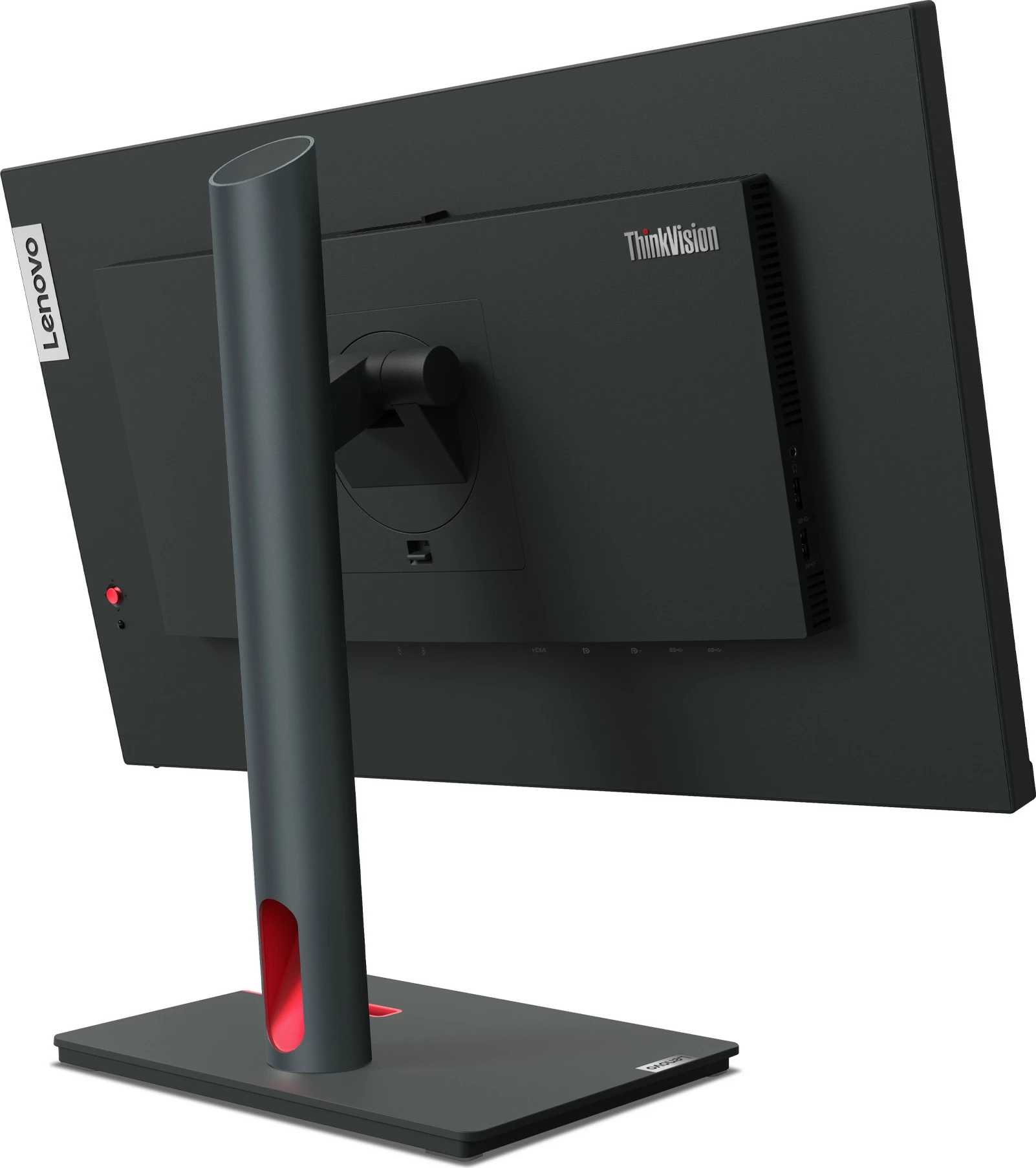 Monitor Lenovo ThinkVision P24q-30, 23.8", 2560 x 1440 pixels, Quad HD, LED, 6 ms, Raven Black