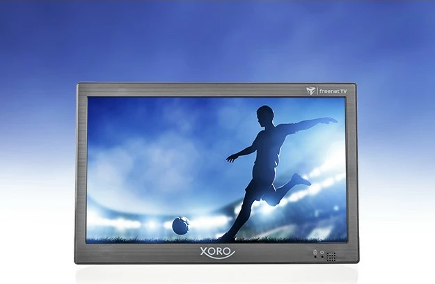 Televizor portativ XORO PTL 1050 V2, 10 inç, LCD, HD, DVB-T/T2, 3500mAh