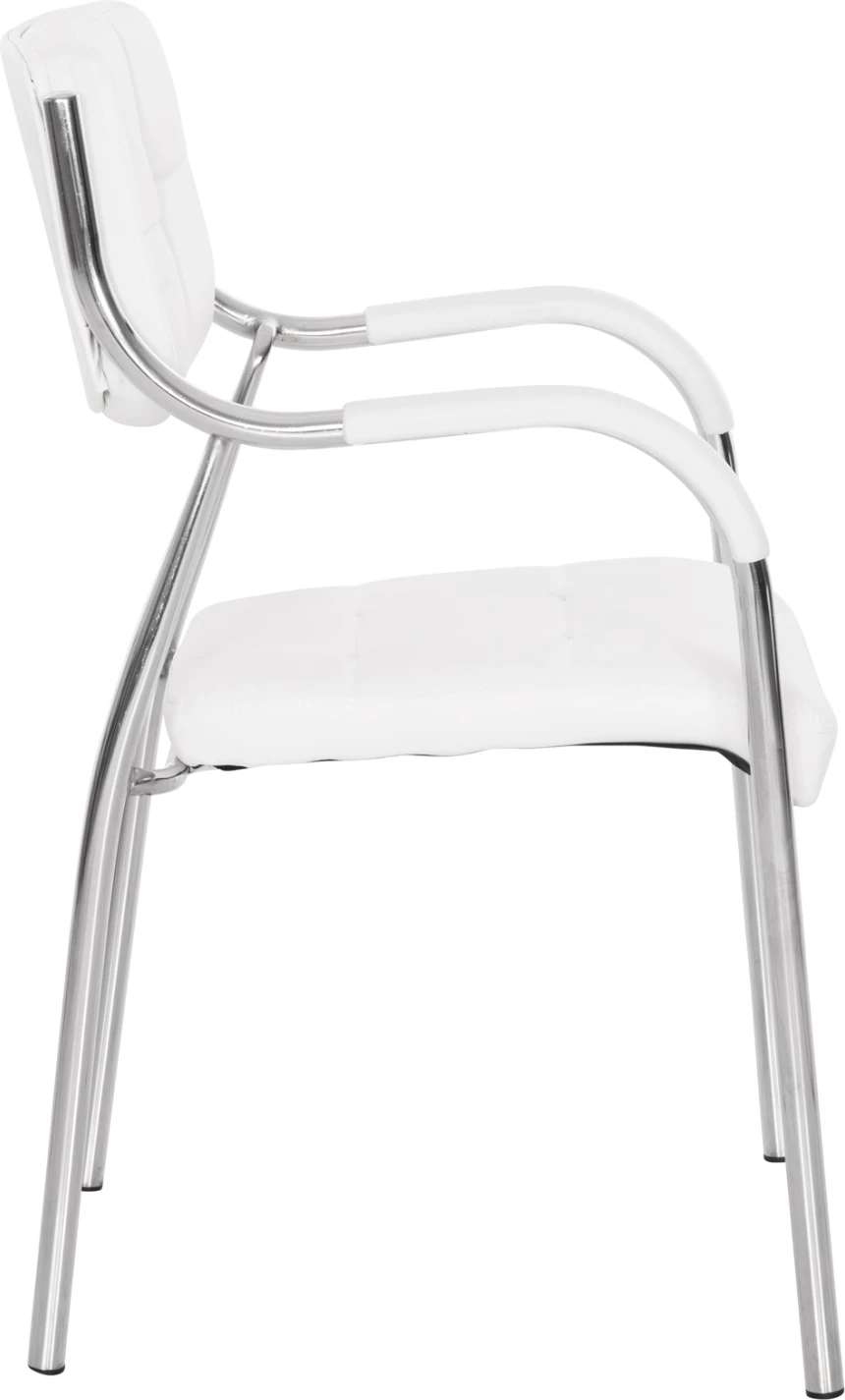 Karrige për zyre konferencash QUANDA FH1018.02, e bardhë