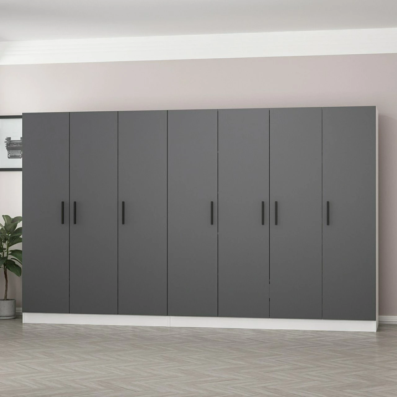 Dollap Skye Decor, anthracite, 4952