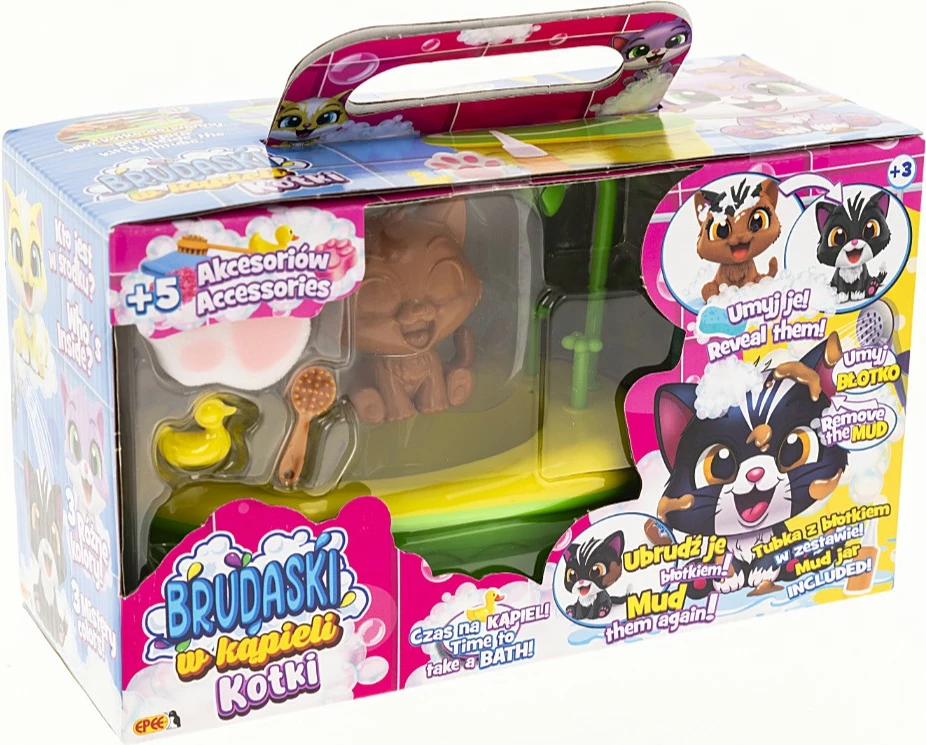 Set figurina Brudaski in the Bath, Epee EP60354/03562, me kote dhe aksesorë, për fëmijë