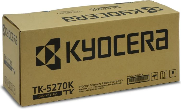 Toner Kyocera TK-5270K (1T02TV0NL0), rendiment 5,500–8,800 faqe, i zi