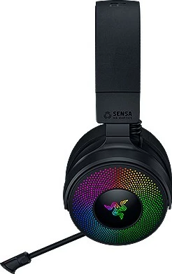 Kufje Razer Kraken V4 Pro, Gaming, 20 - 28000 Hz, 397 g, E zezë