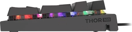 Tastierë Genesis Thor 303, RGB, e zezë