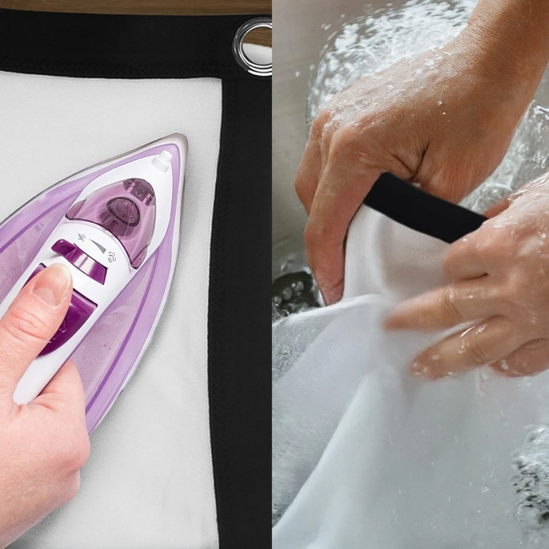 Ekran projektori Maclean MC-167, 150", 330x187cm, 16:9, poliester, me grepa tensionues