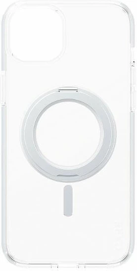 Mbështjellës PanzerGlass Kickstand Case MagSafe për iPhone 15 Plus, argjend