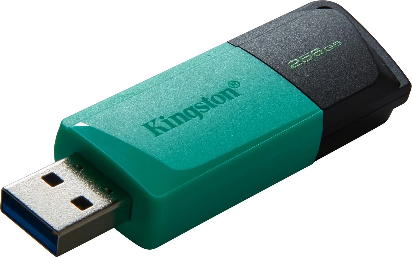 USB Kingston DataTraveler Exodia, USB 3.2, 256GB, i zi/i kaltër