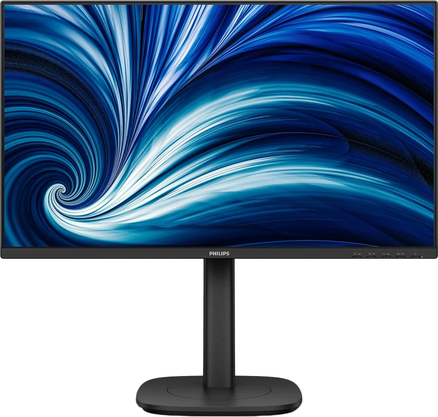 Monitor PHILIPS 24B2N3200J 24", FHD IPS 120Hz, USB hub, altoparlantë, i zi