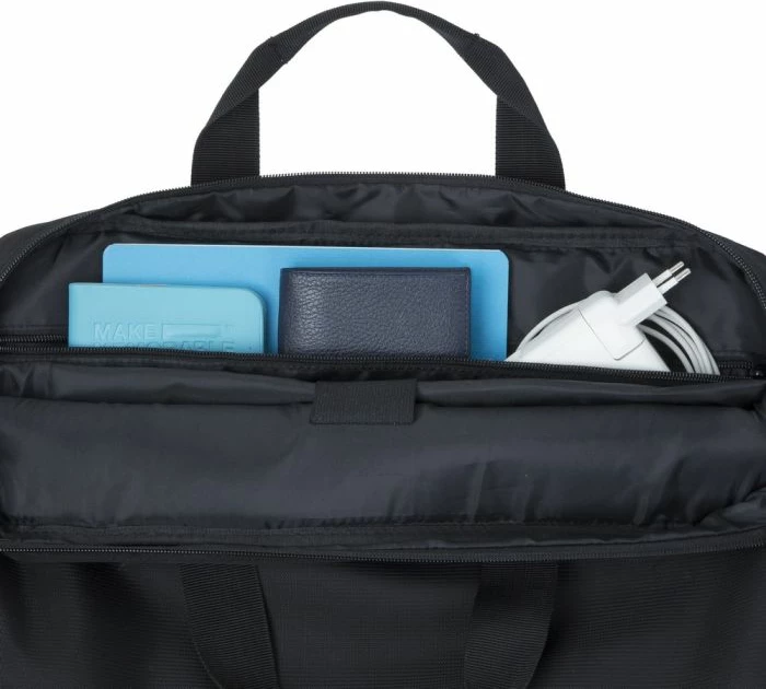çantë laptopi RIVACASE 8057 16\" poliestër, e zezë